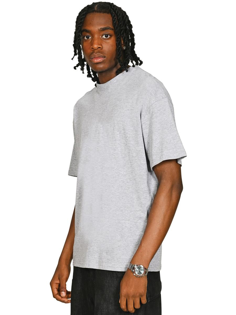 Casual Core Ringspun 150 Oversize Tee — Heather Grey