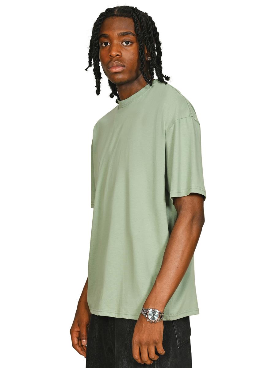Casual Core Ringspun 150 Oversize Tee — Sage