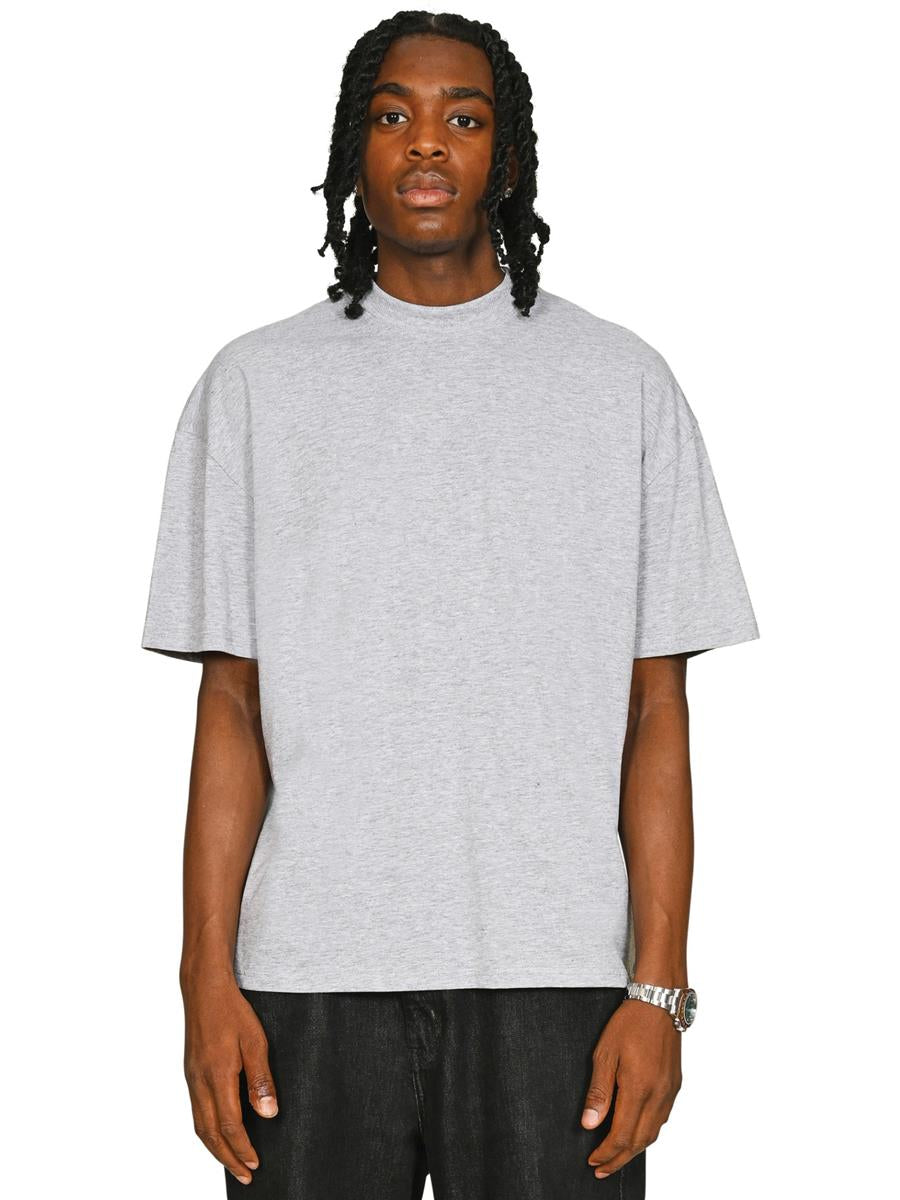 Ringspun Core 150 Oversize Extended Neck T — Heather Grey