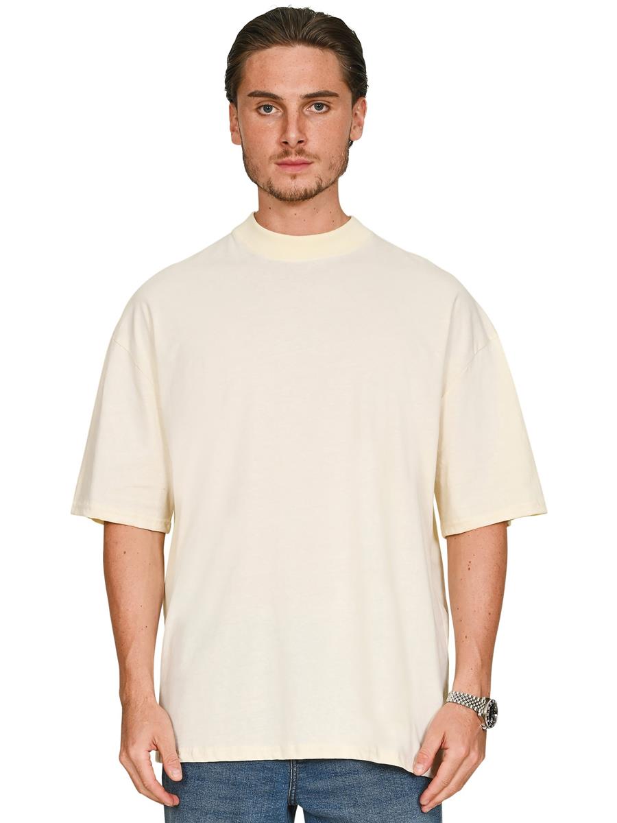 Ringspun Core 150 Oversize Extended Neck Tall T — Ecru