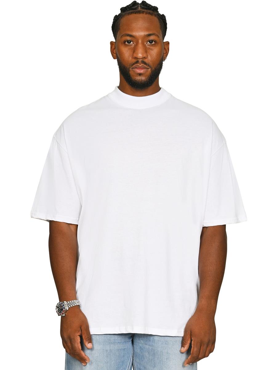 Ringspun Core 150 Oversize Extended Neck Tall T — White