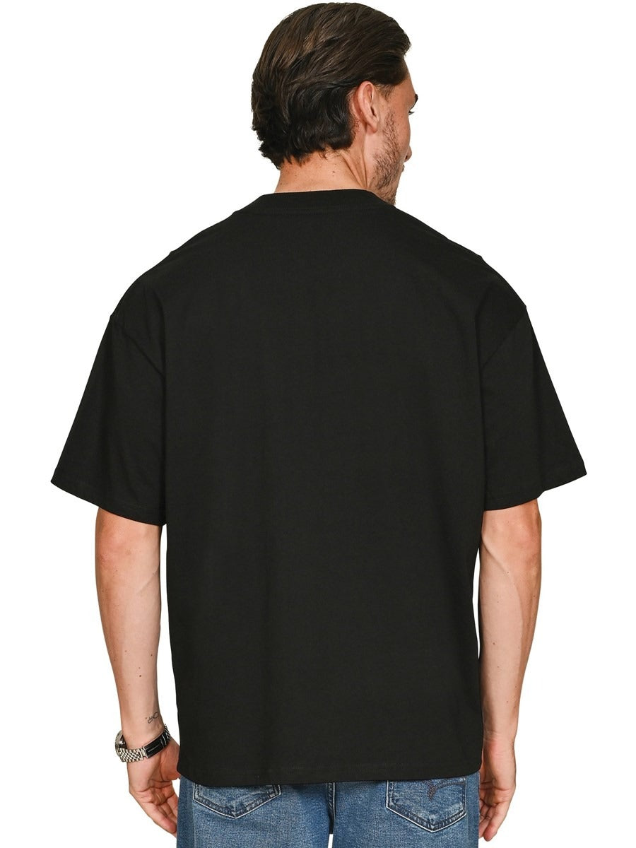 Premium Ringspun 220 Oversize Fit Extended Neck Tee Adult