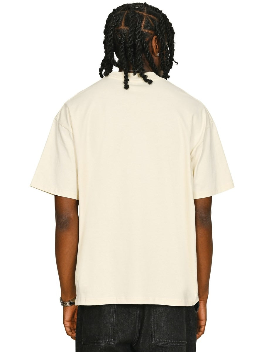 Premium Ringspun 220 Oversize Fit Extended Neck Tee Adult
