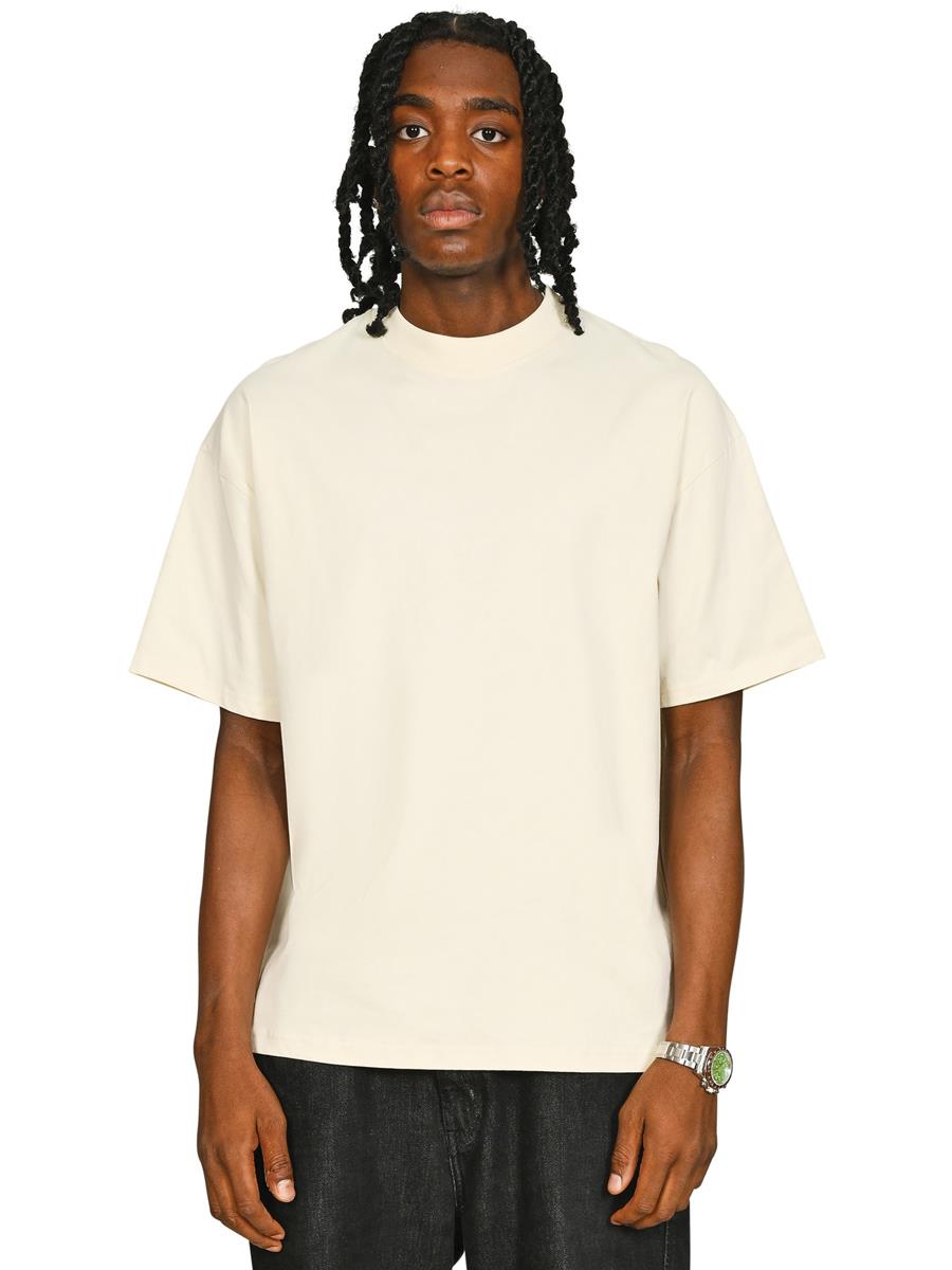 Ringspun 220 Oversize Extended Neck T — Ecru