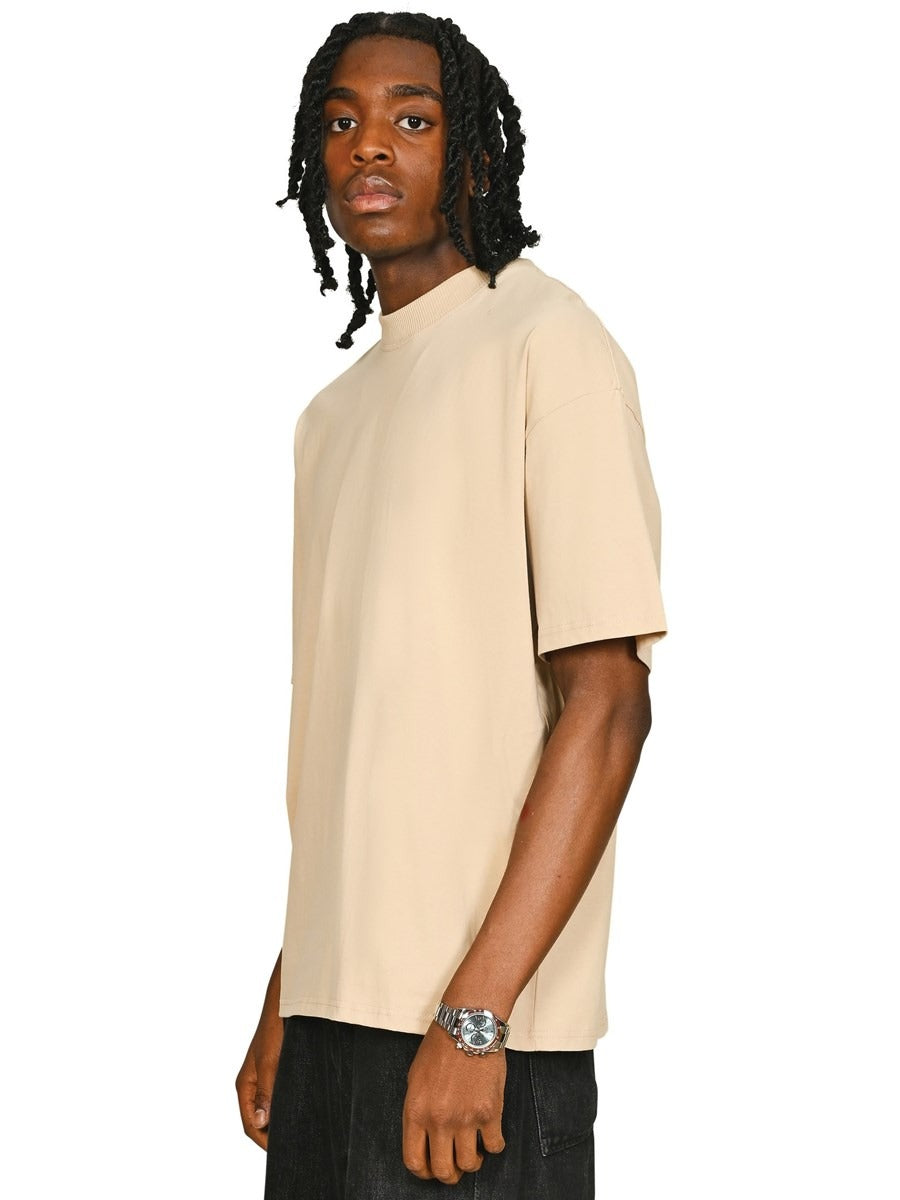 Premium Ringspun 220 Oversize Fit Extended Neck Tee Adult