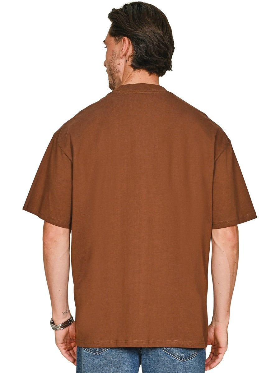 Premium Ringspun 220 Oversize Fit Extended Neck Tee Adult