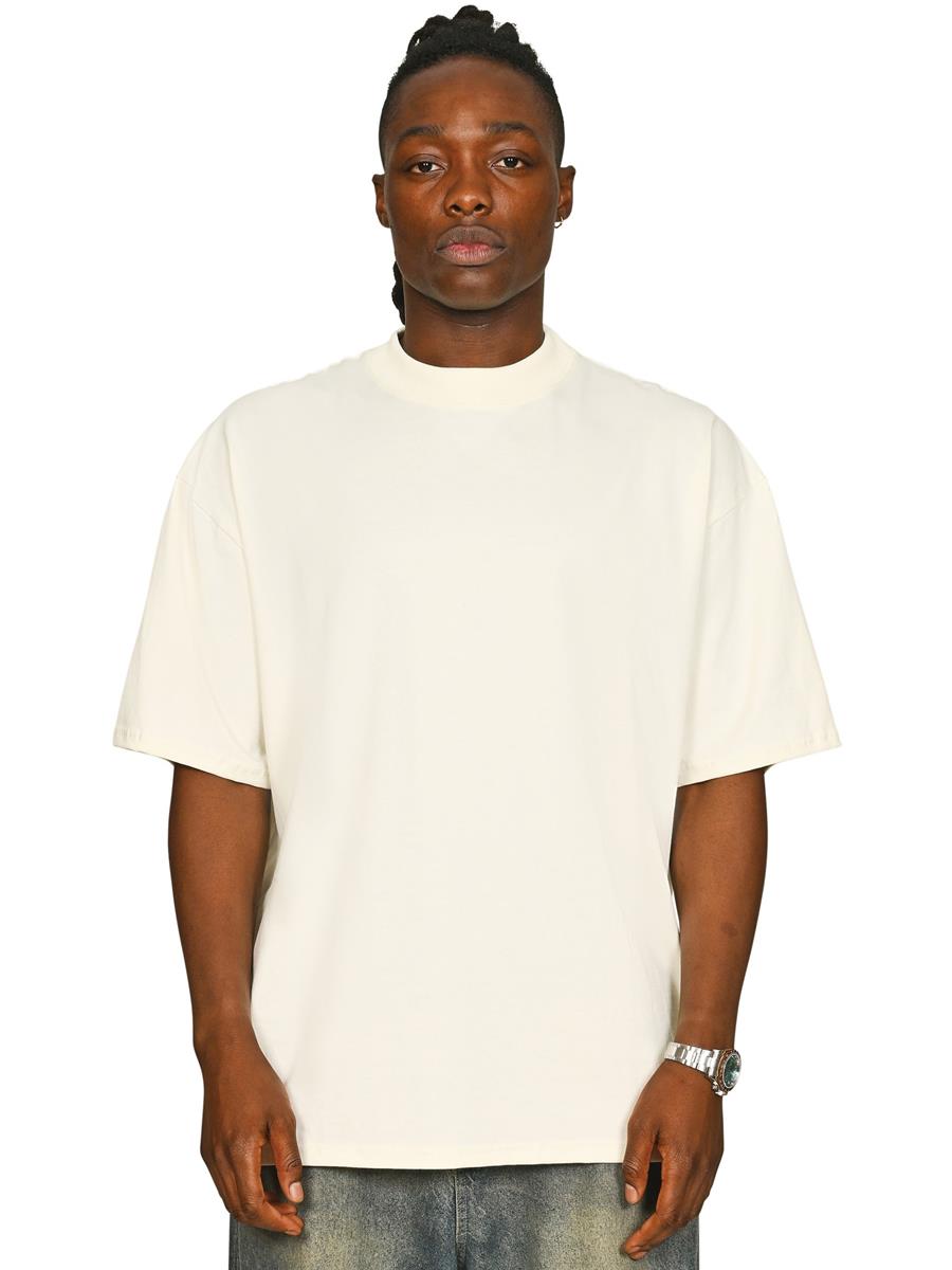 Ringspun 220 Oversize Extended Neck Tall T — Ecru