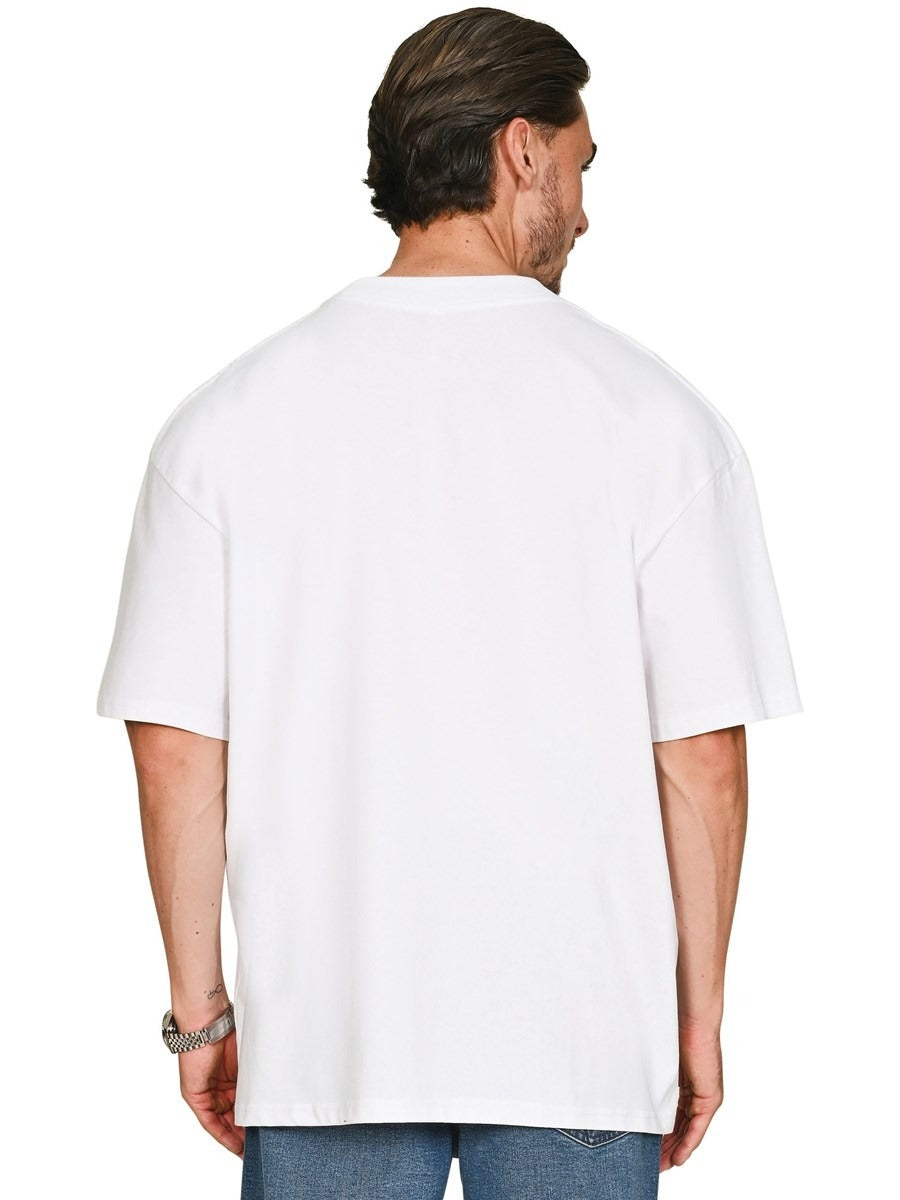 Premium Ringspun 220 Oversize Fit Extended Neck Tee Tall Adult