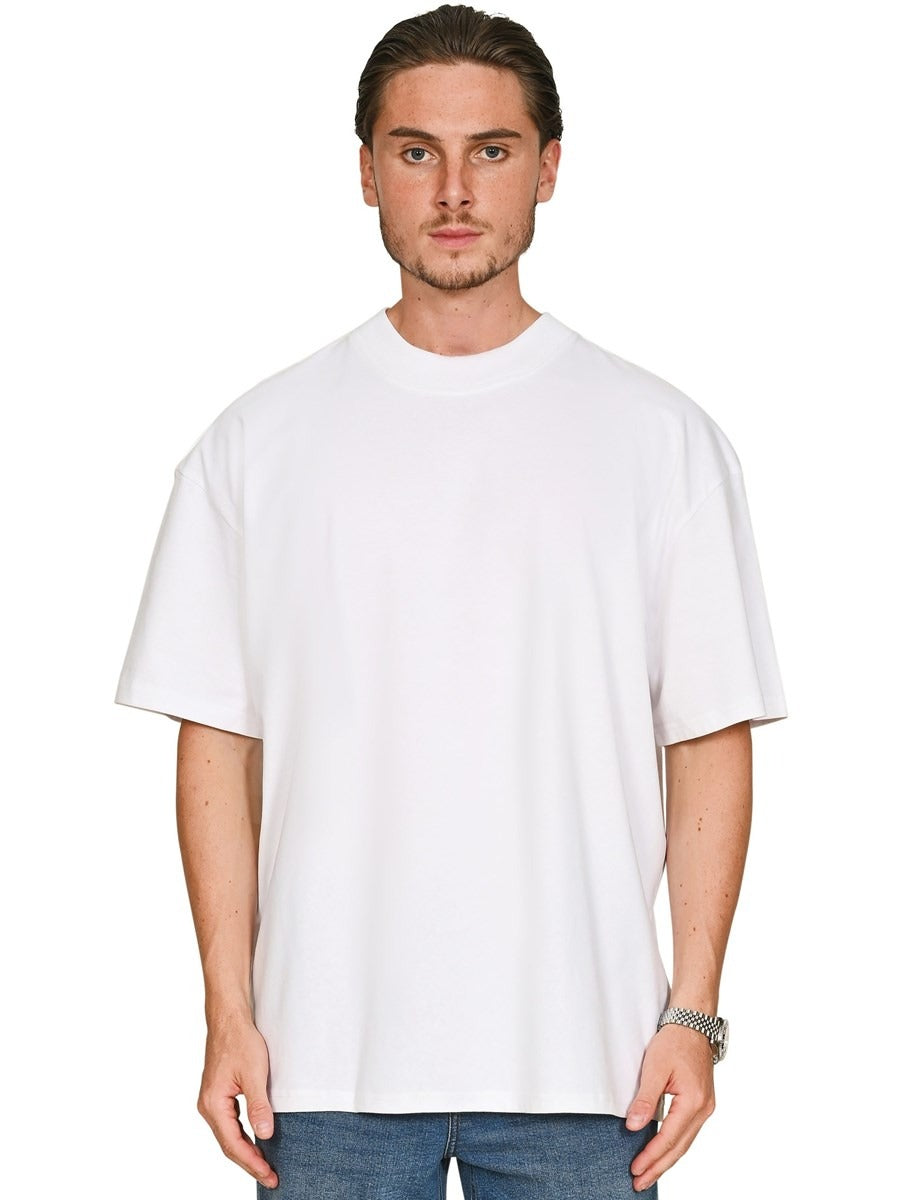 Premium Ringspun 220 Oversize Fit Extended Neck Tee Tall Adult