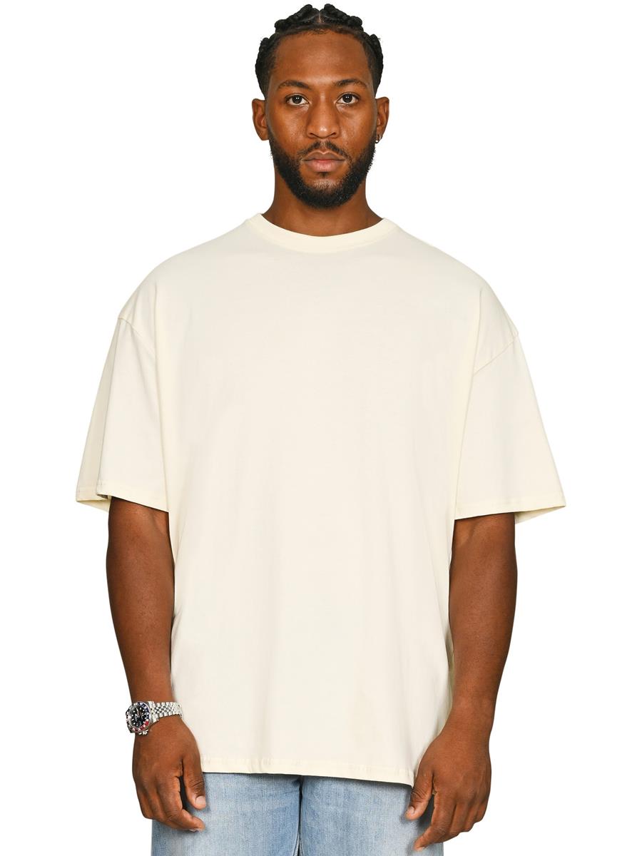 Ringspun Combed 180 Oversize Tall T — Ecru