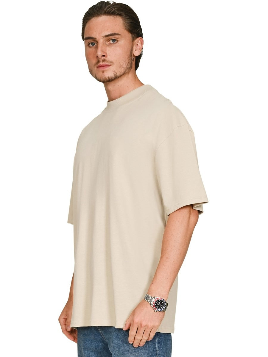 Core Combed 180 Oversize Fit Extended Neck Tee Tall Adult