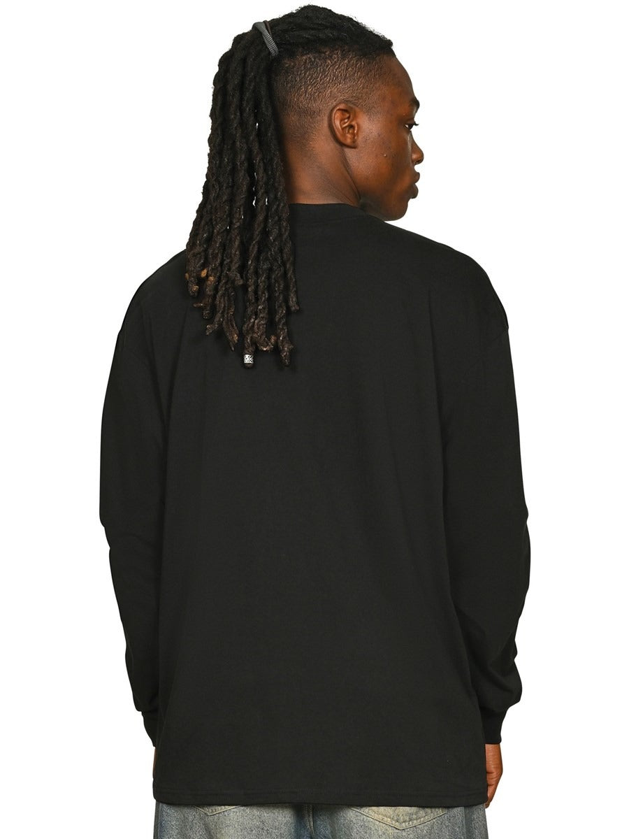 Core Combed 180 Oversize Fit Extended Neck L/S Tee Tall Adult