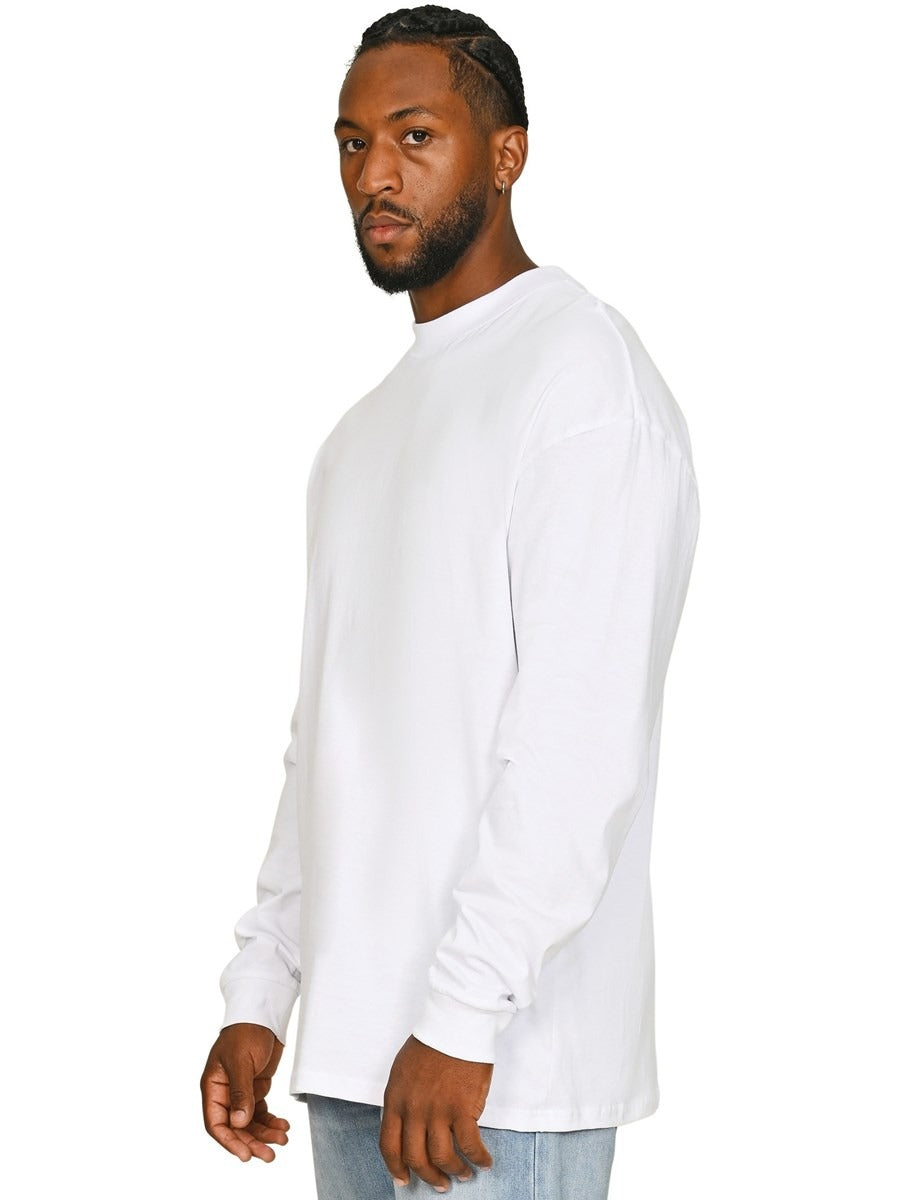 Core Combed 180 Oversize Fit Extended Neck L/S Tee Tall Adult