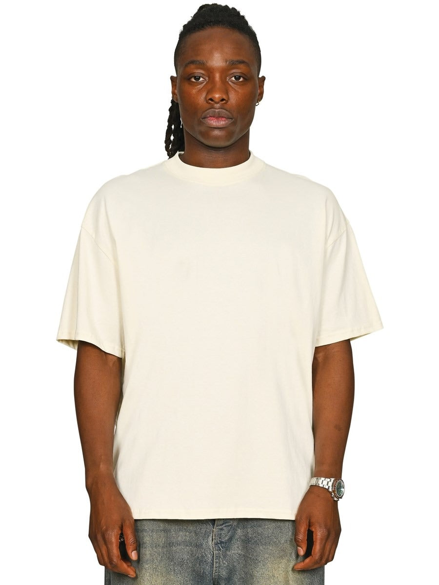 Premium Combed 220 Oversize Fit Extended Neck Tee Adult