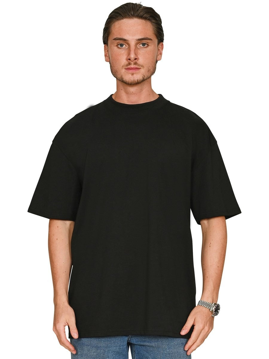Premium Combed 220 Oversize Fit Extended Neck Tee Tall Adult