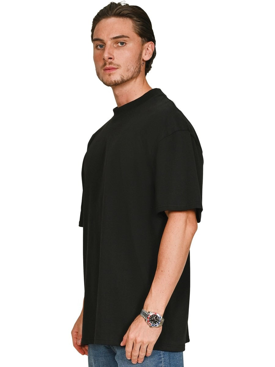 Premium Combed 220 Oversize Fit Extended Neck Tee Tall Adult