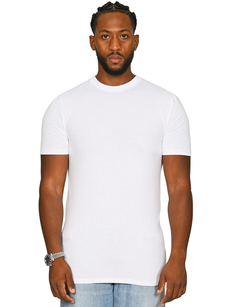 Ringspun Combed 180 Muscle Tall T — White