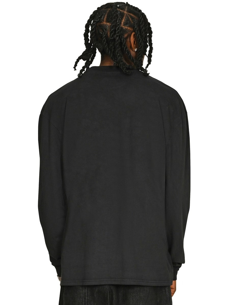 Core Combed 180 Acid Oversize Fit Extended Neck L/S Tee Adult