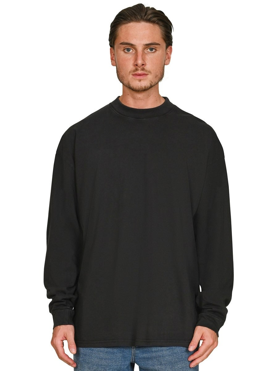 Core Combed 180 Acid Oversize Fit Extended Neck L/S Tee Tall Adult