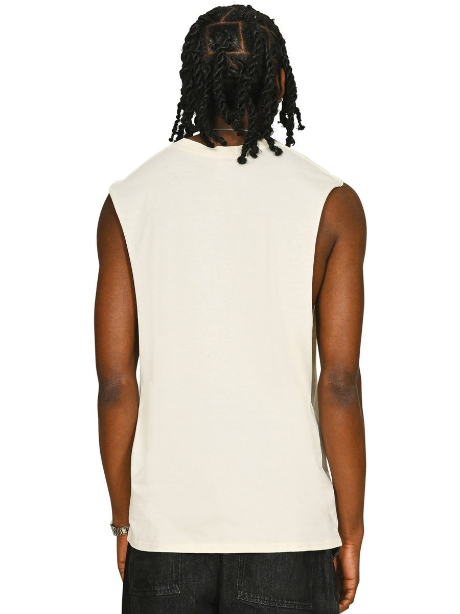 Core Ringspun 150 Regular Fit Raw Edge Droparm Tank Tall Adult