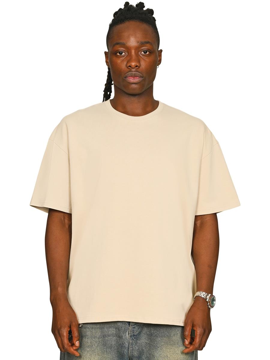 Supreme Organic Combed 350 Oversize T — Sand