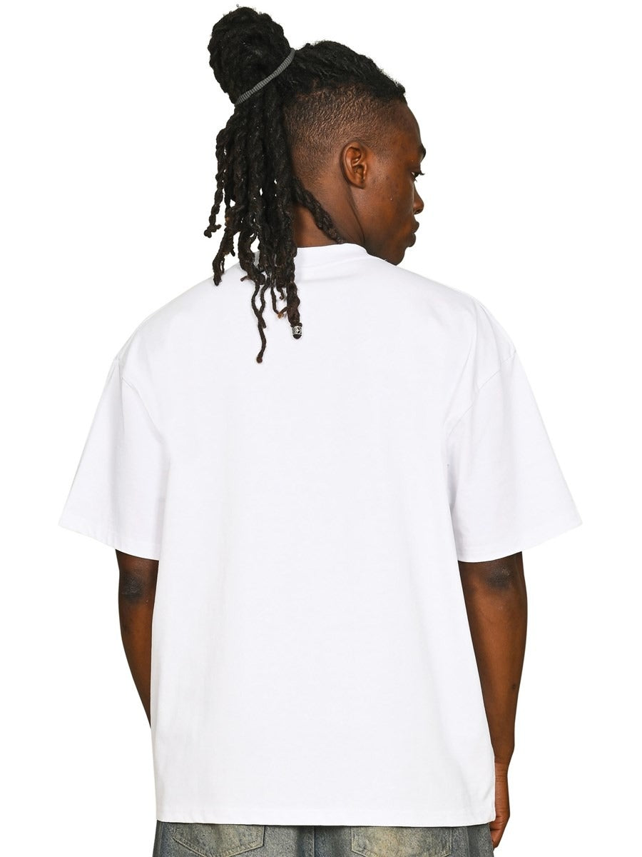 Supreme Organic Combed 350 Oversize Fit Extended Neck Tee Adult