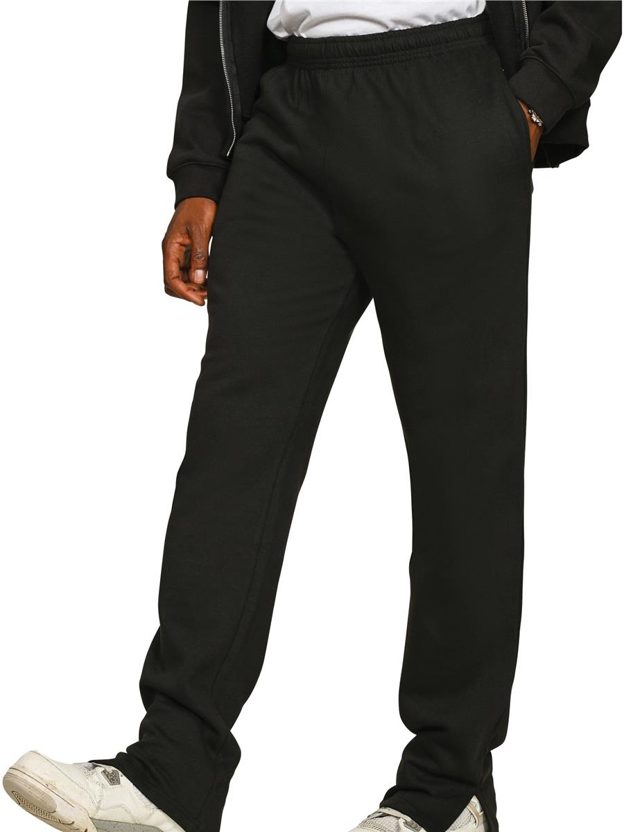 Premium Combed Core 280 Split Hem Jogpant Tall — Black