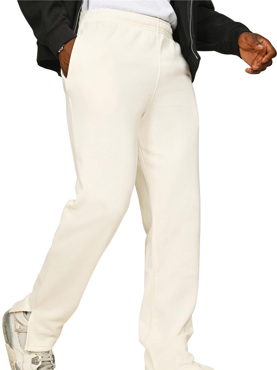 Premium Combed Core 280 Split Hem Jogpant Tall — Ecru