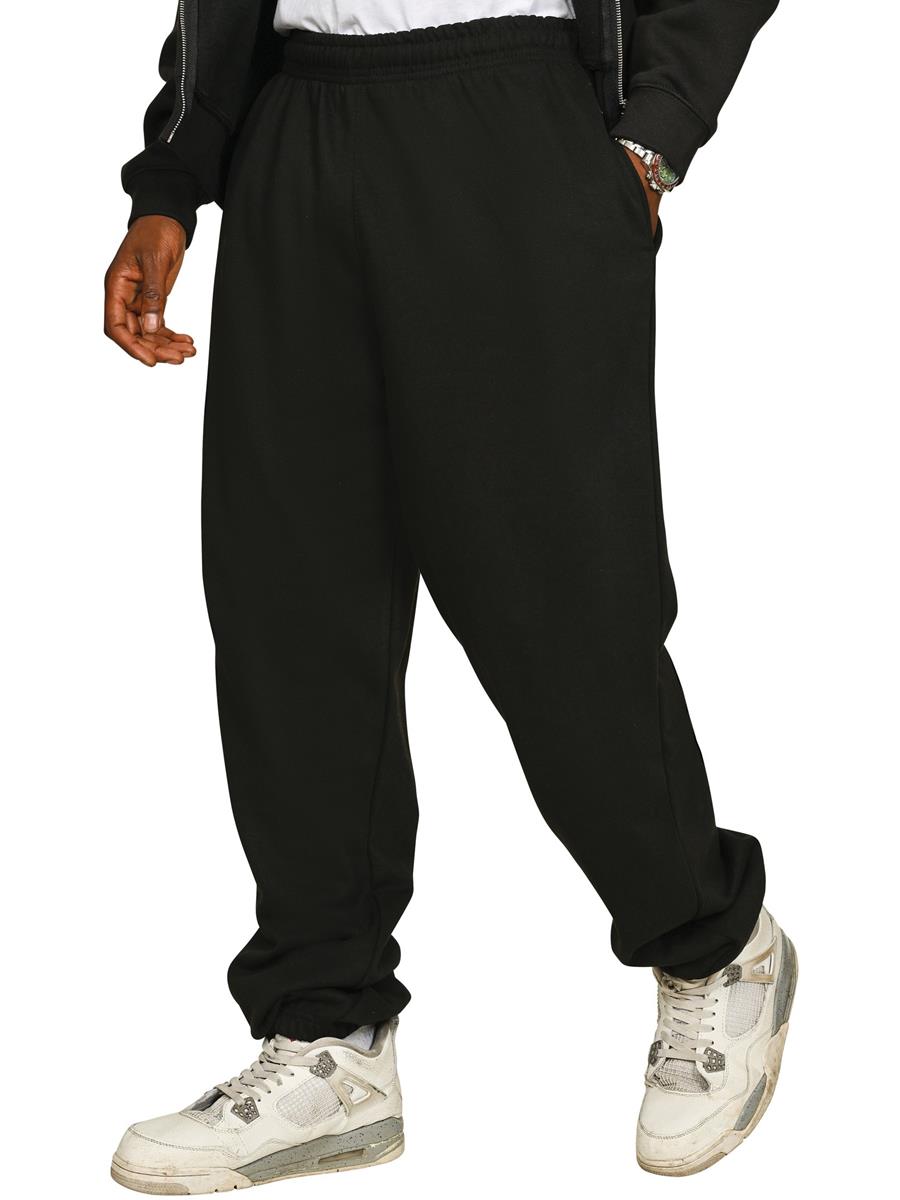 Premium Combed Core 280 Oversize Jogpants Tall — Black