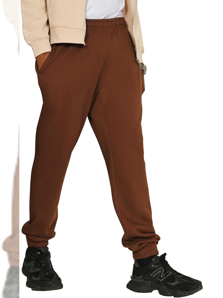 Premium Combed Core 280 Jogpants Regular — Chocolate