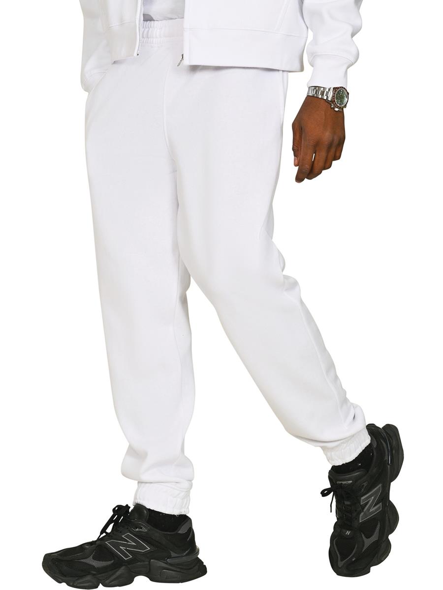 Premium Combed Core 280 Jogpants Regular — White