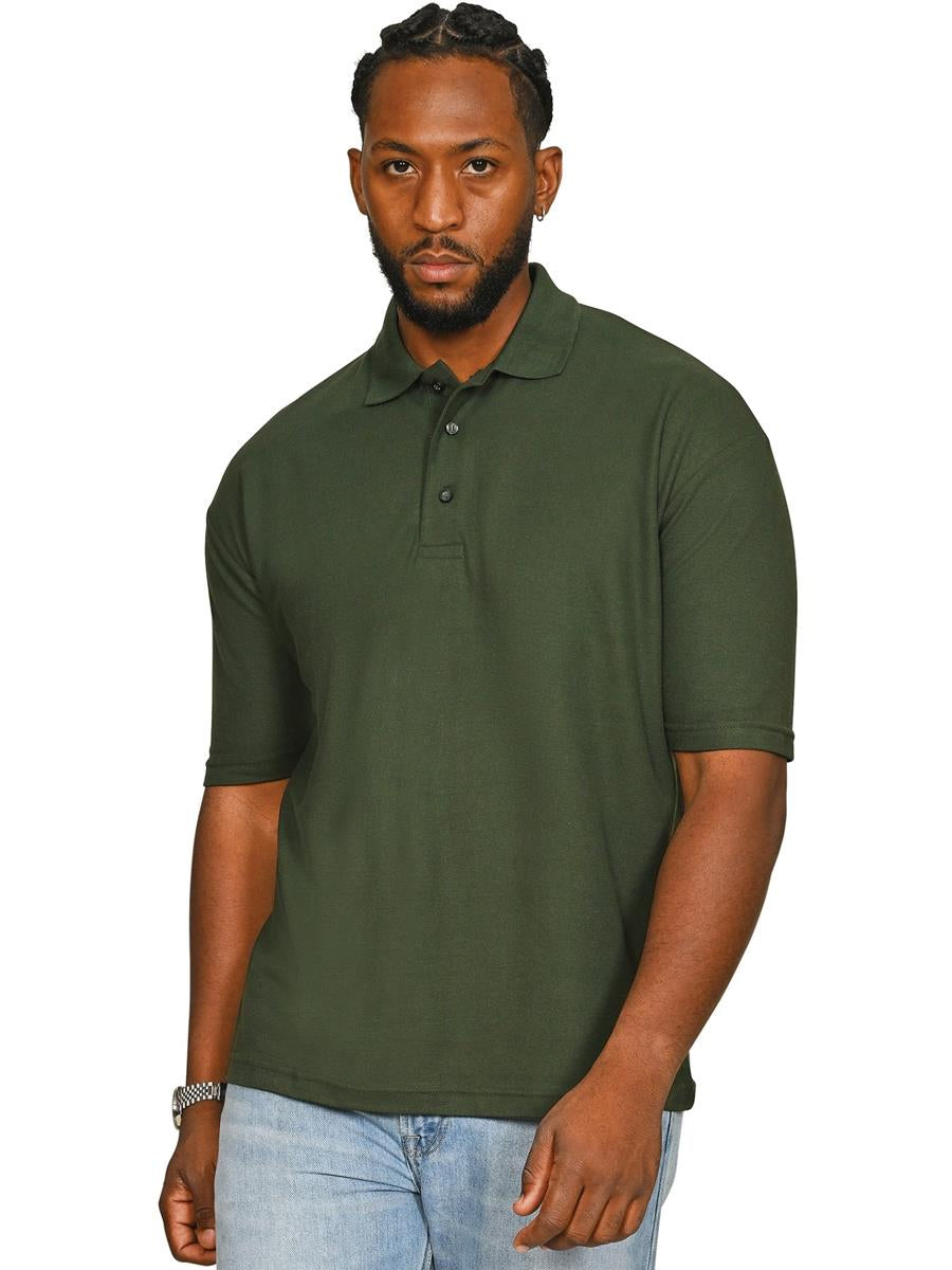 Pique Polo 190gm — Forest Green