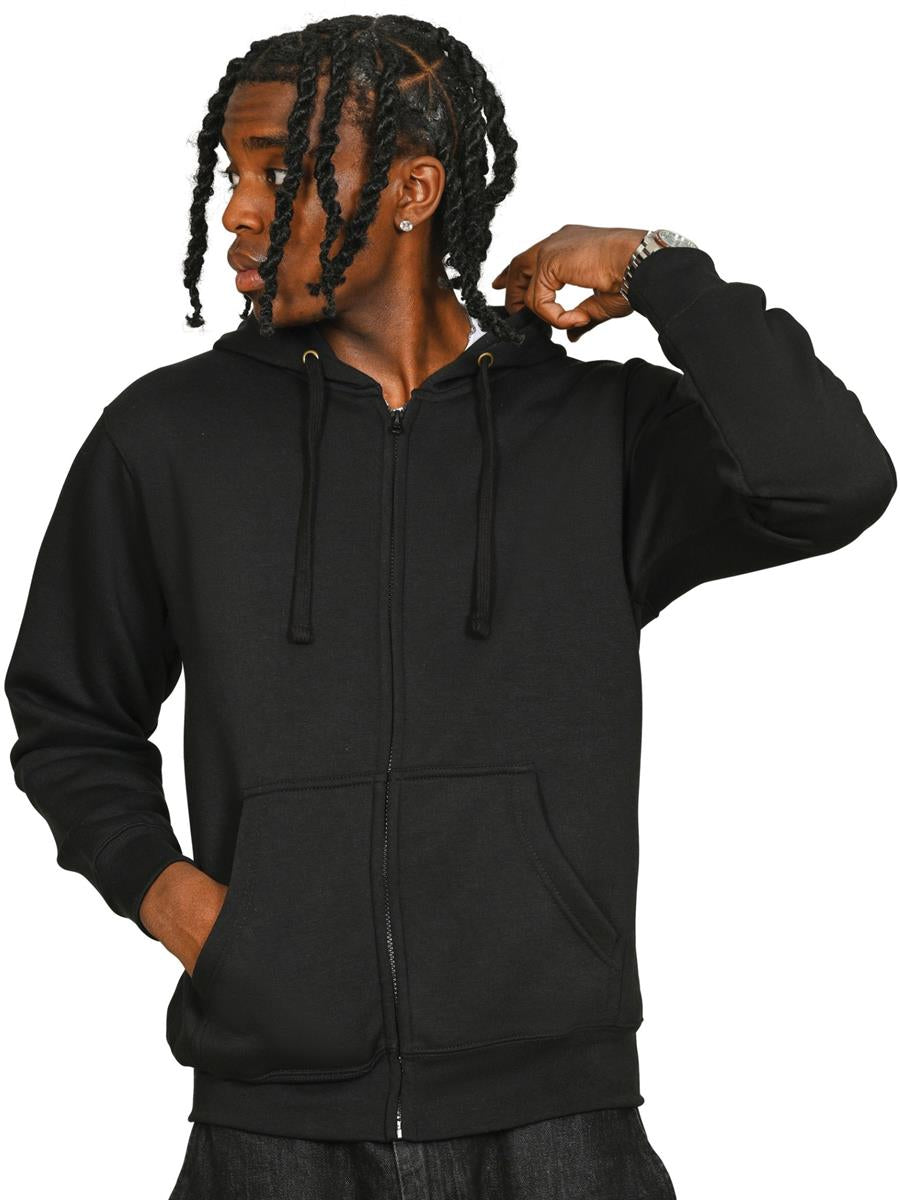 Zip Hood — Black