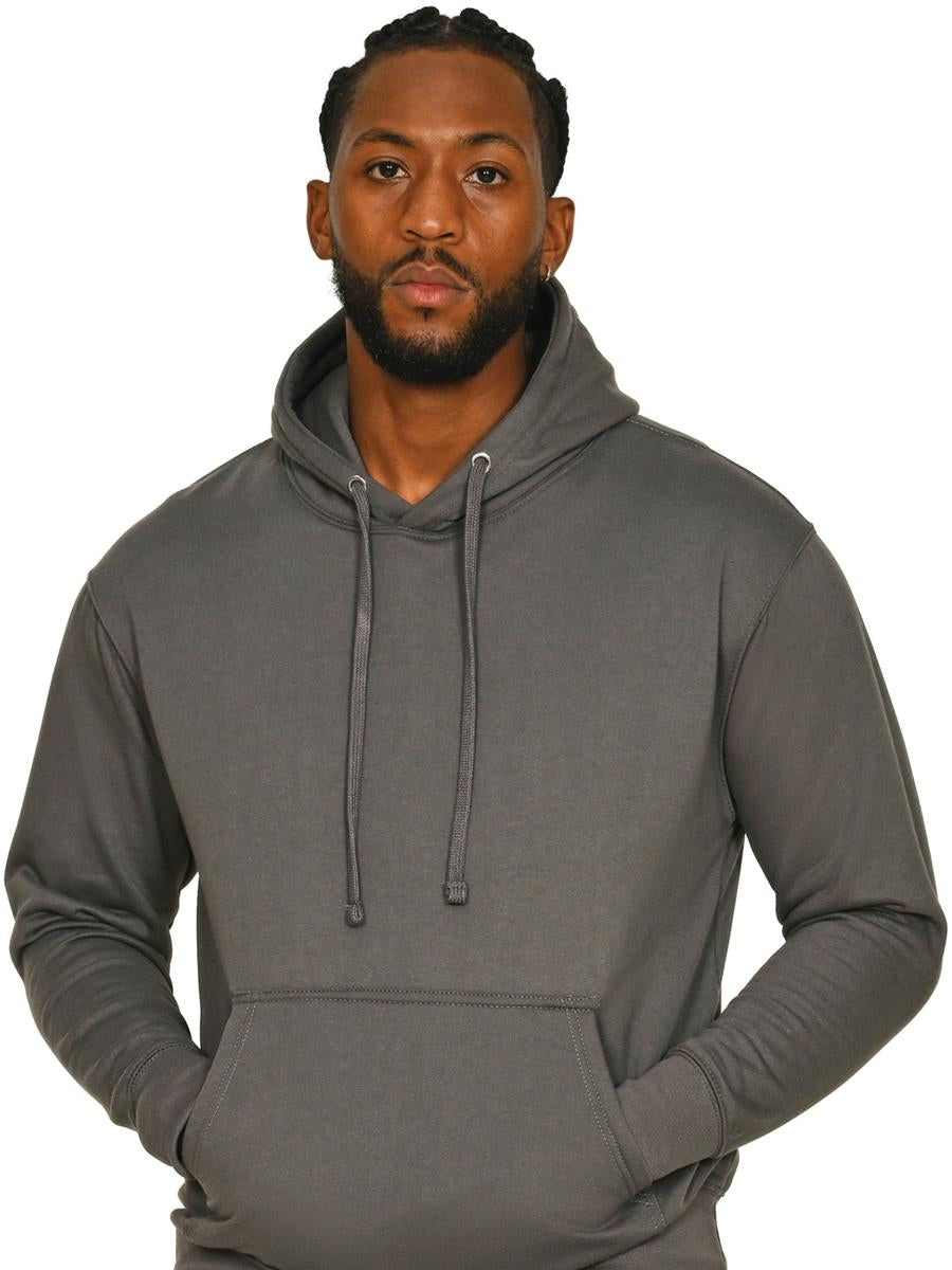 Ringspun Blended Hood — Charcoal