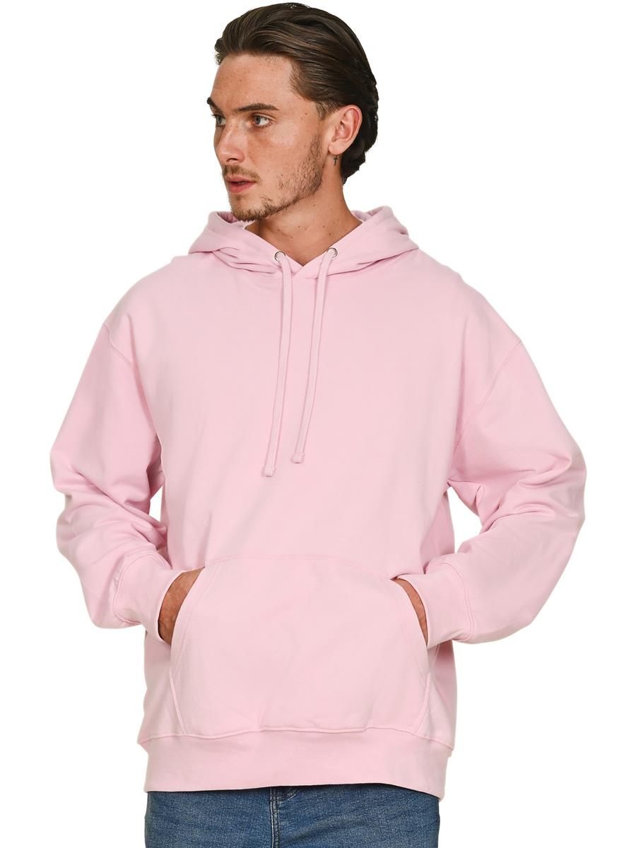 Ringspun Blended Hood — Light Pink
