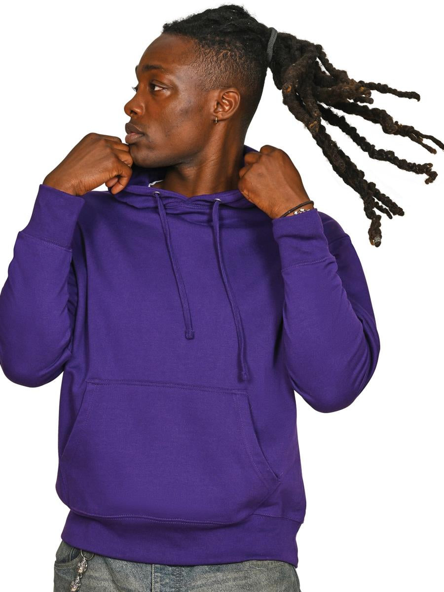 Ringspun Blended Hood — Purple