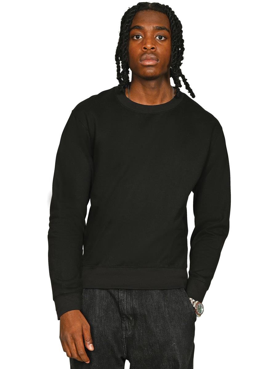 Ringspun Blended Sweat — Black
