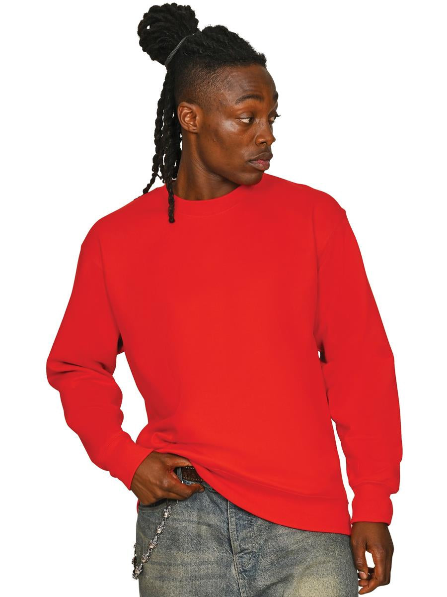 Ringspun Blended Sweat — Red