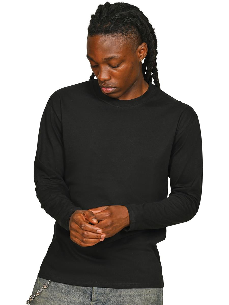 Ringspun Longsleeve T-Shirt 150 — Black