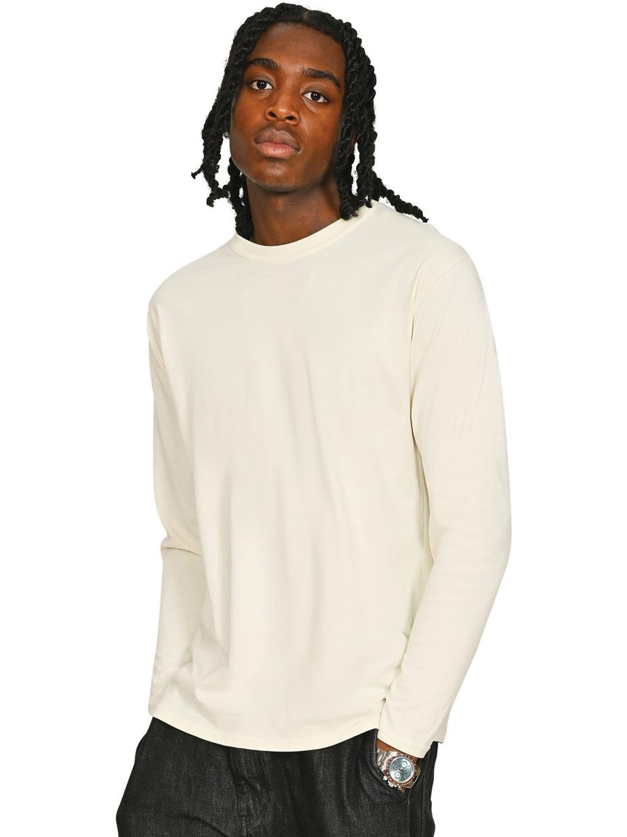 Ringspun Longsleeve T-Shirt 150 — Ecru
