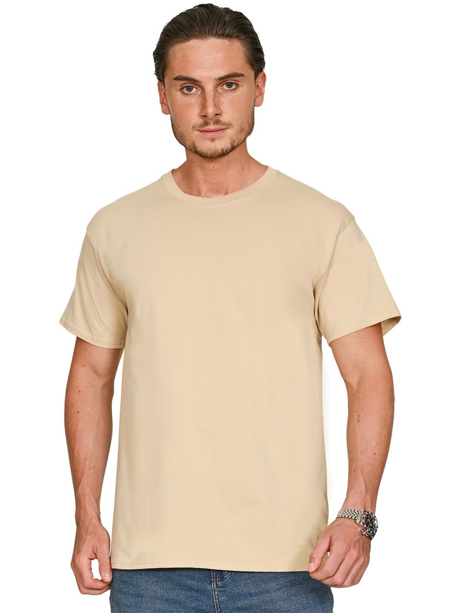 Premium Ringspun T-Shirt 180 — Sand