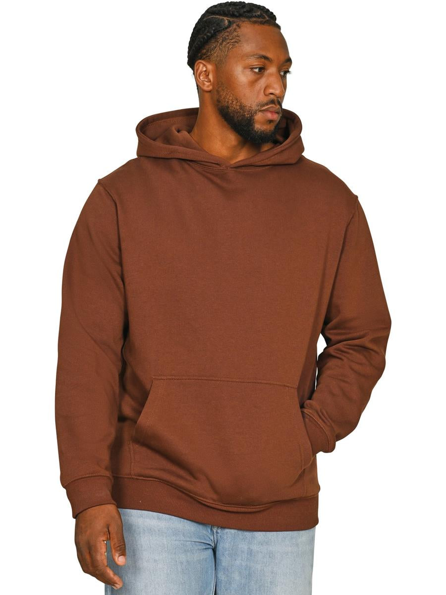 Premium Combed 280 Core Hood — Chocolate