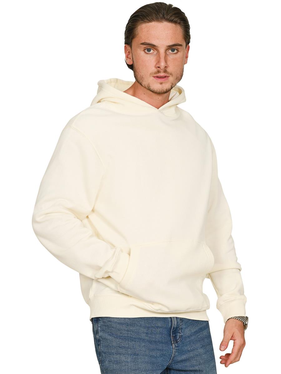 Premium Combed 280 Core Hood — Ecru