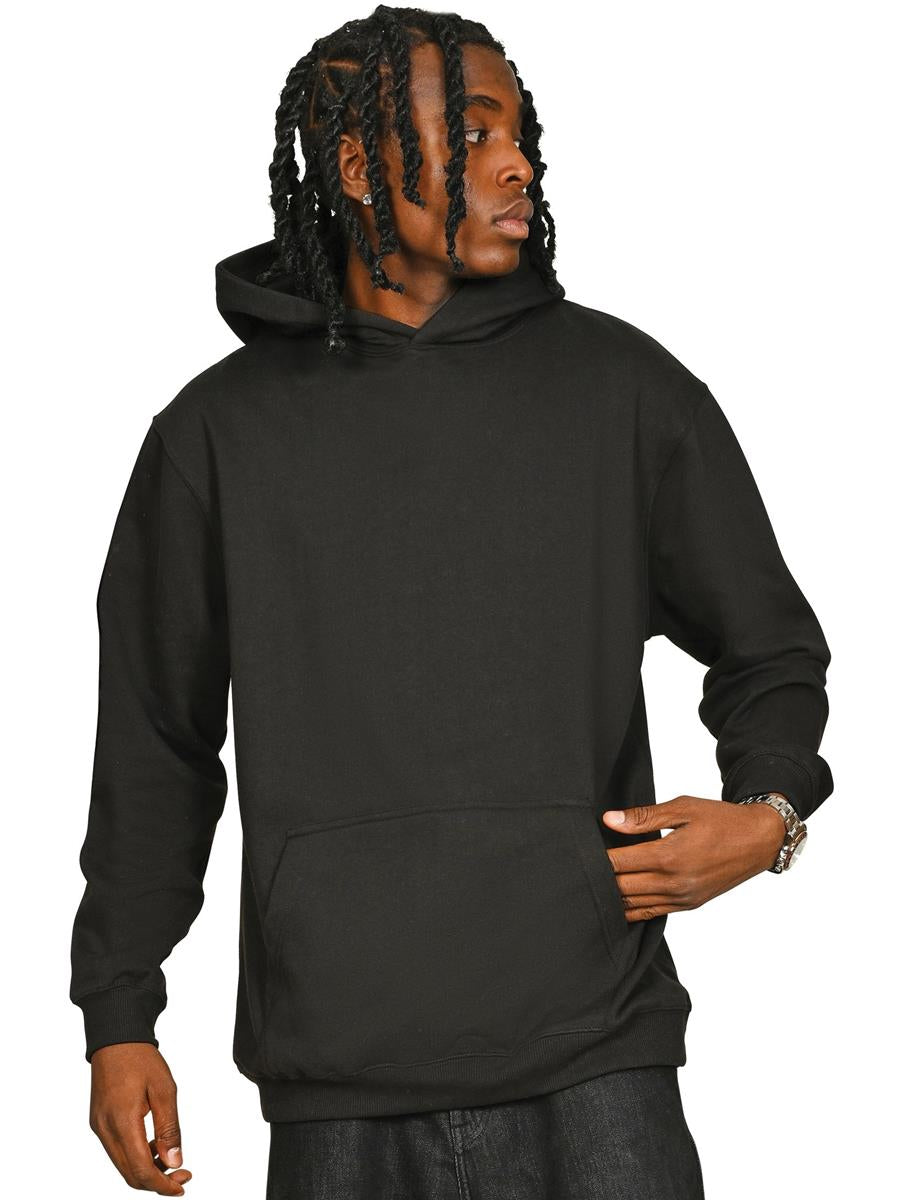 Premium Combed 280 Core Oversize Hood — Black