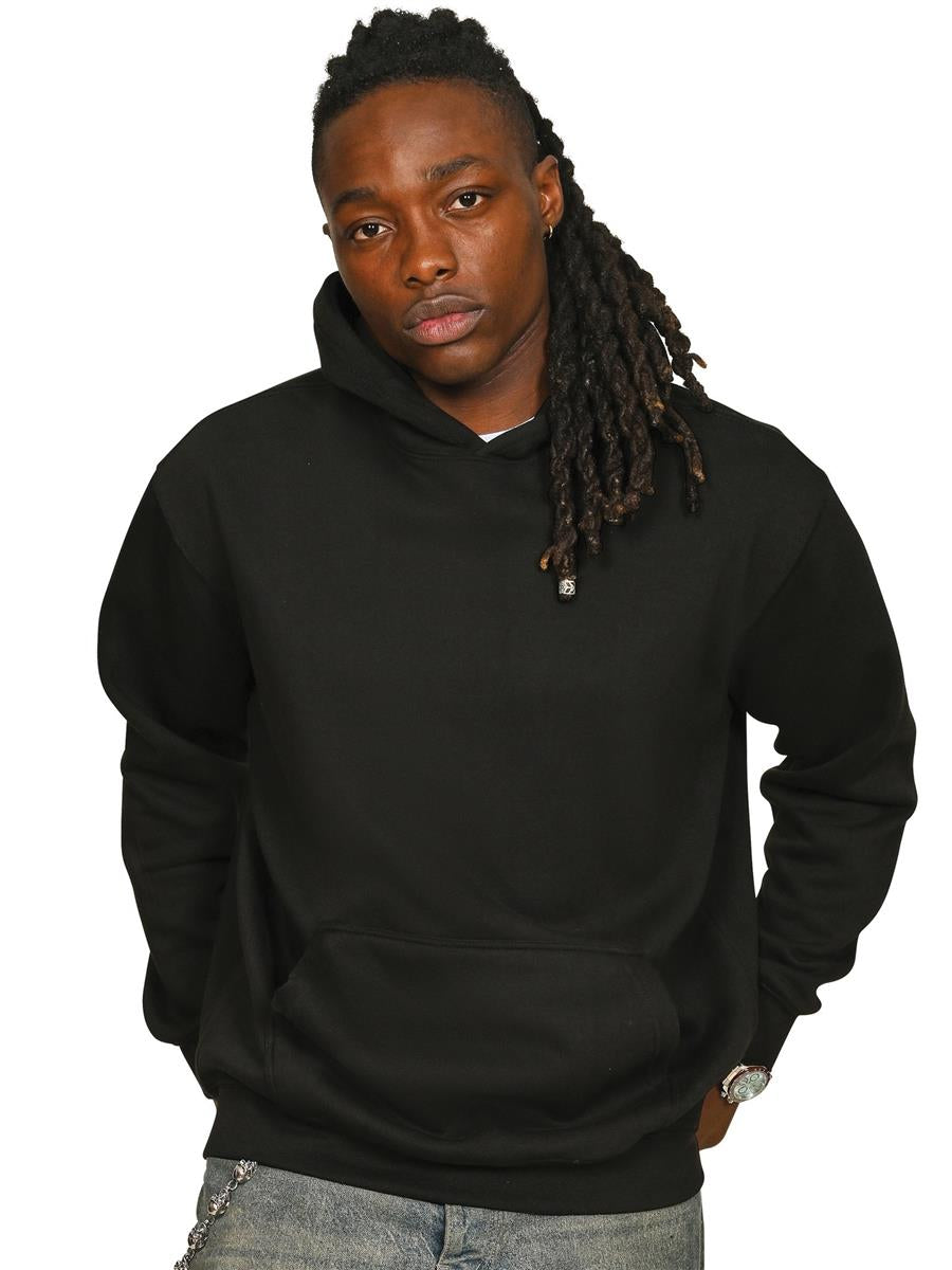 Premium Combed 330 Oversize Hood — Black