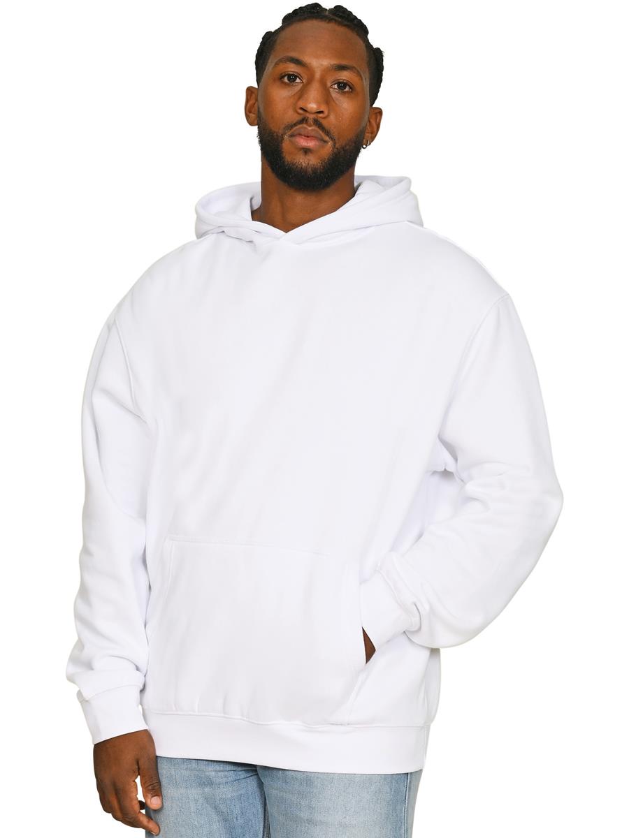Premium Combed 330 Oversize Hood Tall — White