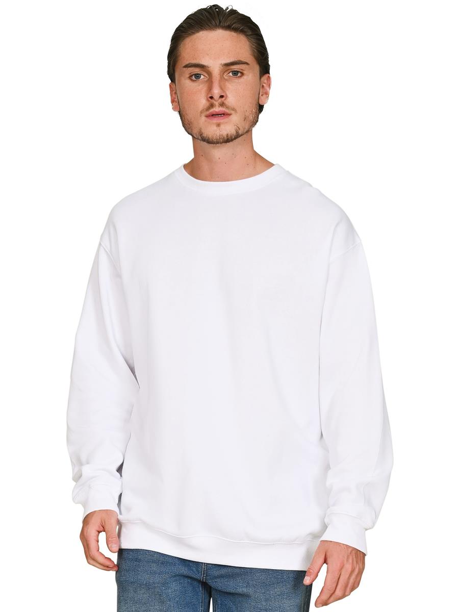 Premium Combed 280 Oversize Sweat — White