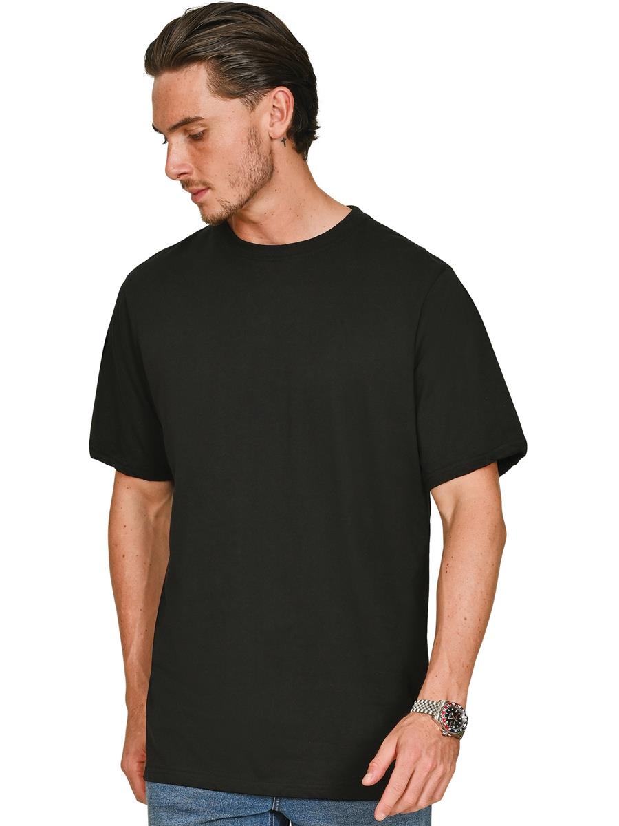 Ringspun Core 150 Tall T — Black