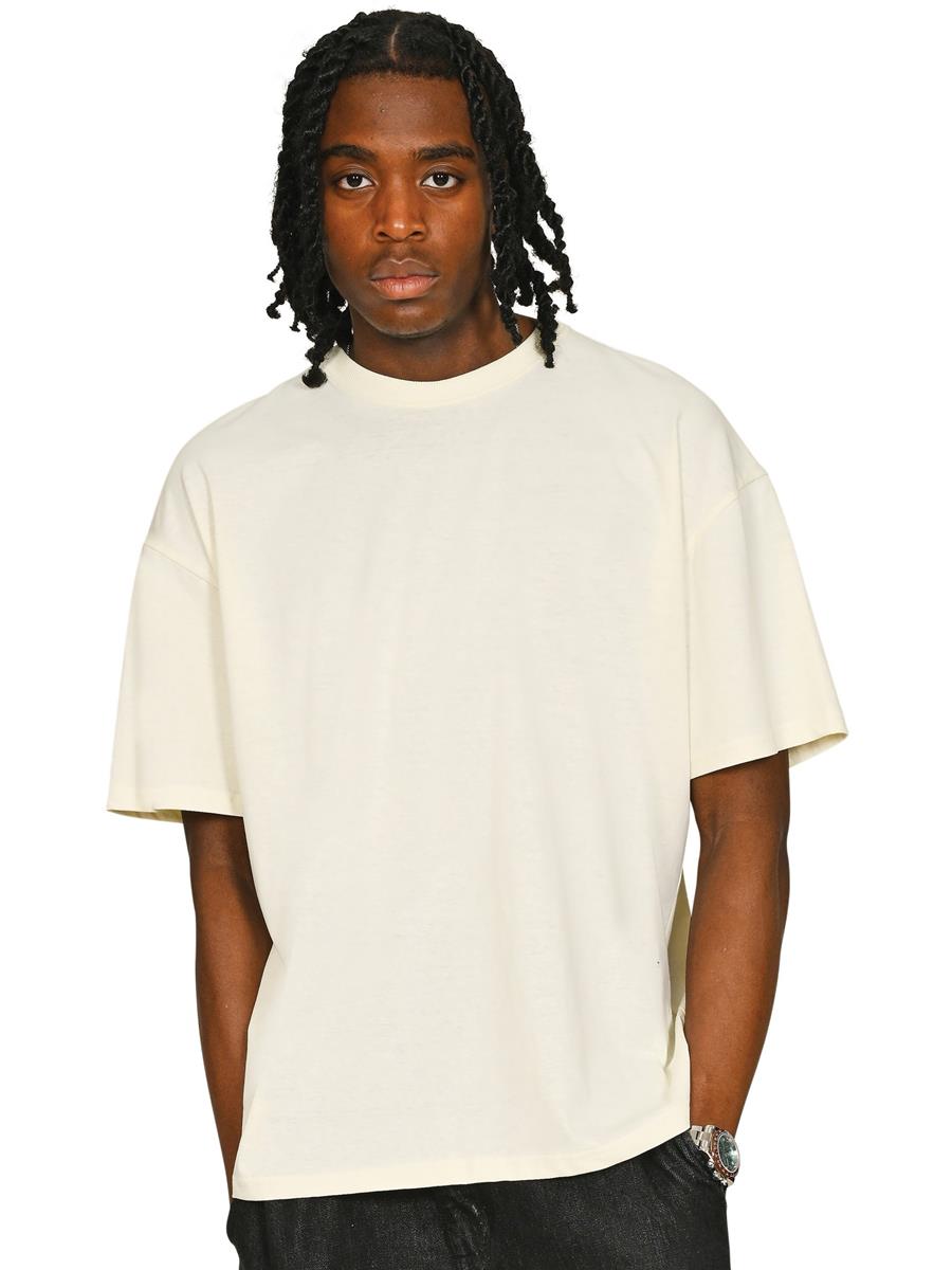 Casual Core Ringspun 150 Oversize Tee — Ecru