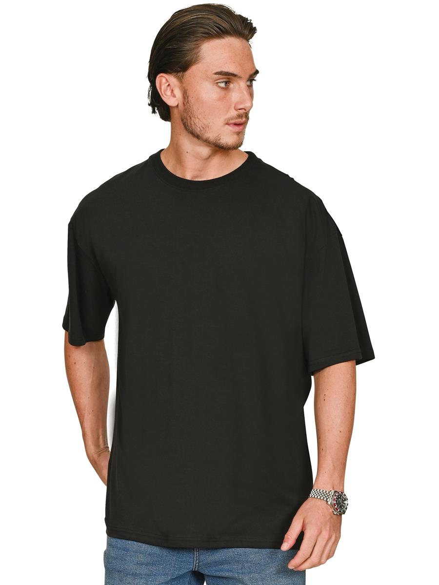 Ringspun Core 150 Oversize Tall T — Black